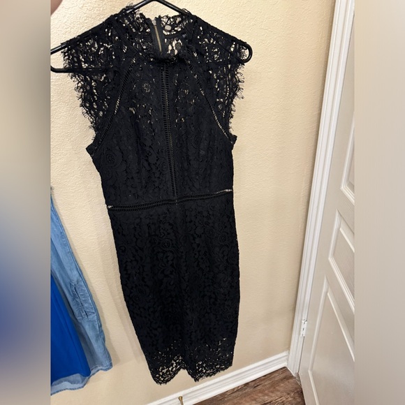 Bardot midi lace column dress - Picture 10 of 10